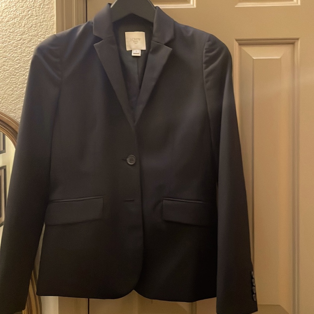 Jcrew black suit blazer . NWOT